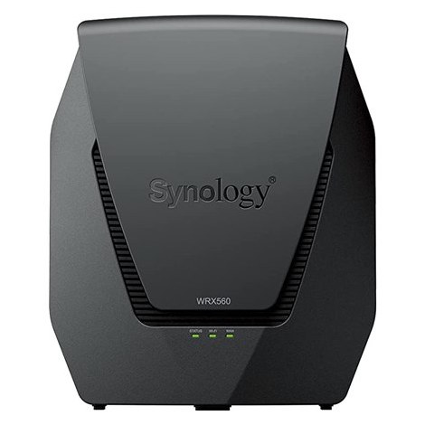 Synology | Dual-Band Wi-Fi 6 Router | WRX560 | 802.11ax | 600+2400 Mbit/s | 10/100/1000 Mbit/s | Ethernet LAN (RJ-45) ports 4 |